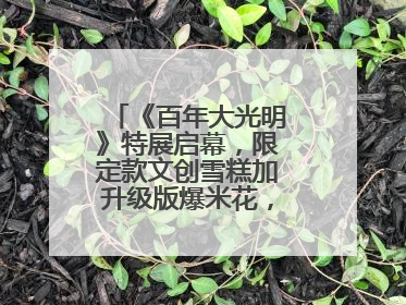 《百年大光明》特展启幕，限定款文创雪糕加升级版爆米花，大光明为影迷解锁狂欢新场景