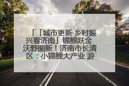 「城市更新·乡村振兴看济南」锦鲤跃金 沃野图新！济南市长清区：小锦鲤大产业 游出农旅新风景