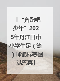 “奔跑吧·少年”2025年丹江口市小学生足（篮）球锦标赛圆满落幕