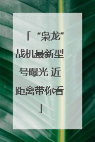 “枭龙”战机最新型号曝光 近距离带你看