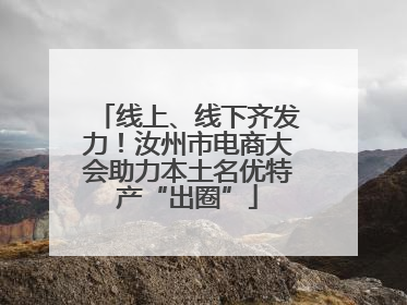 线上、线下齐发力！汝州市电商大会助力本土名优特产“出圈”