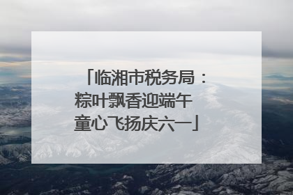 临湘市税务局：粽叶飘香迎端午 童心飞扬庆六一