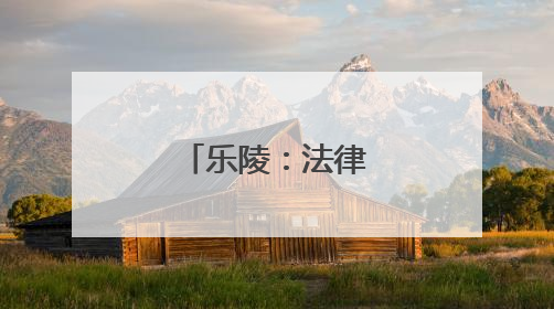 乐陵：法律服务进军营
