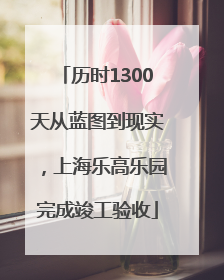 历时1300天从蓝图到现实，上海乐高乐园完成竣工验收