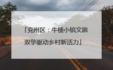 兖州区：牛楼小镇文旅双擎驱动乡村新活力
