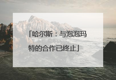 哈尔斯：与泡泡玛特的合作已终止