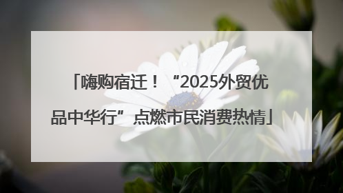 嗨购宿迁！“2025外贸优品中华行”点燃市民消费热情