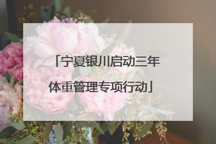宁夏银川启动三年体重管理专项行动