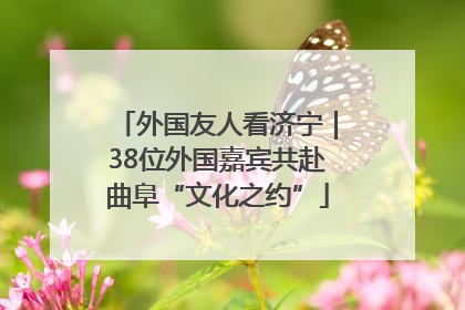 外国友人看济宁｜38位外国嘉宾共赴曲阜“文化之约”