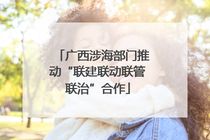 广西涉海部门推动“联建联动联管联治”合作
