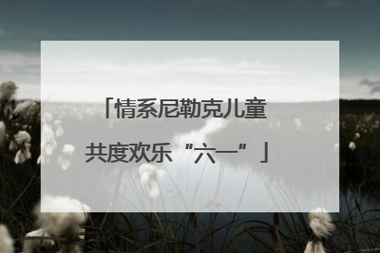 情系尼勒克儿童 共度欢乐“六一”