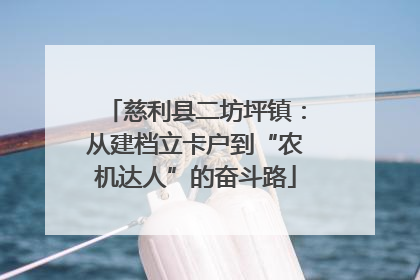 慈利县二坊坪镇：从建档立卡户到“农机达人”的奋斗路