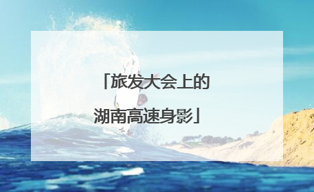 旅发大会上的湖南高速身影
