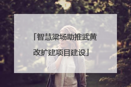 智慧梁场助推武黄改扩建项目建设