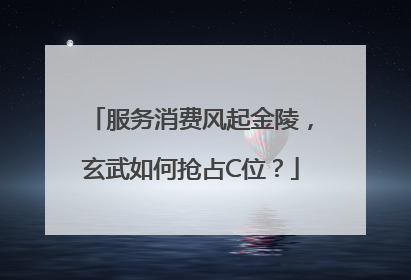 服务消费风起金陵，玄武如何抢占C位？