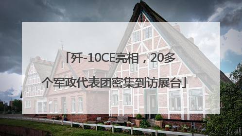 歼-10CE亮相，20多个军政代表团密集到访展台