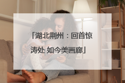 湖北荆州：回首惊涛处 如今美画廊