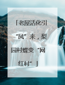 老屋活化引“凤”来，梨园村蝶变“网红村”