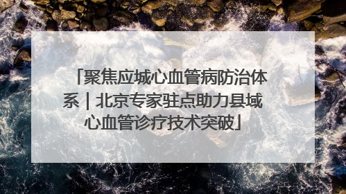 聚焦应城心血管病防治体系｜北京专家驻点助力县域心血管诊疗技术突破