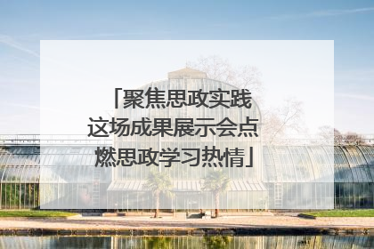 聚焦思政实践 这场成果展示会点燃思政学习热情