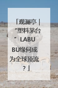 观澜亭｜“塑料茅台”LABUBU缘何成为全球顶流？